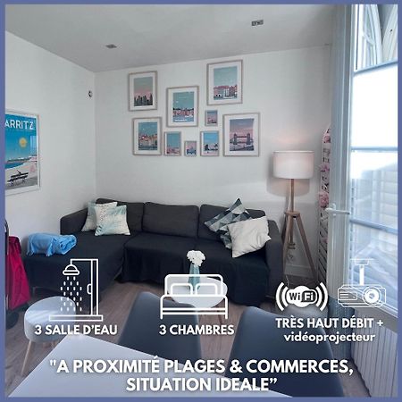 Chalet Basque 6 Couchages Centre Ville Biarritz Buitenkant foto